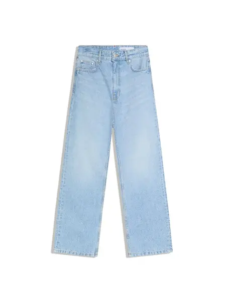 Bershka Džínsy  modrá denim