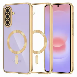 Techsuit Luxury Crystal MagSafe, Samsung Galaxy A37 5G, zlatý