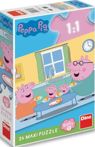 Puzzle Peppa Pig: Oběd 24 dílků maxi (poškozená)