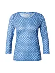 GERRY WEBER Tričko  modrá / biela