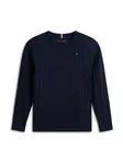 TOMMY HILFIGER Sveter 'Essential'  námornícka modrá