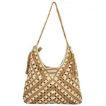 Dámská kabelka na rameno béžovo/krémová - MaxFly Sába