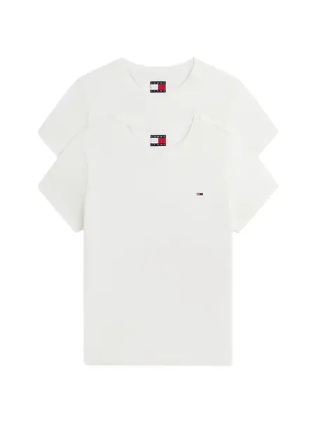 Tommy Jeans Tričko 'Slim T'  biela