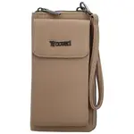 Dámská crossbody kapsa tmavě béžová - Coveri Vivika