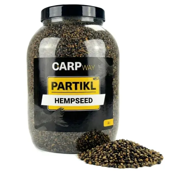 Carpway partikl konopné semínko hempseed 3 l