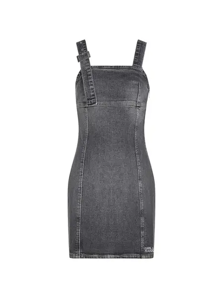 KARL LAGERFELD JEANS Šaty  antracitová