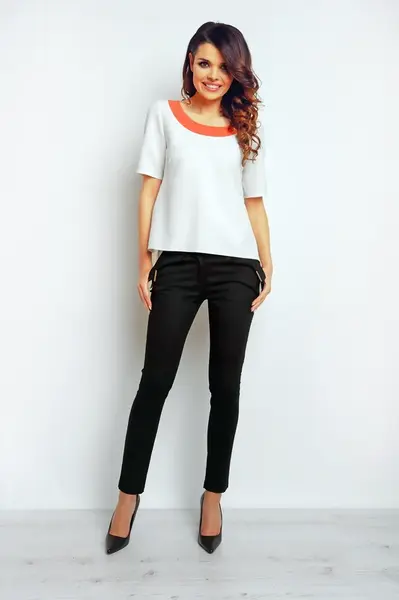 Infinite You Woman's Blouse M083 Ecru