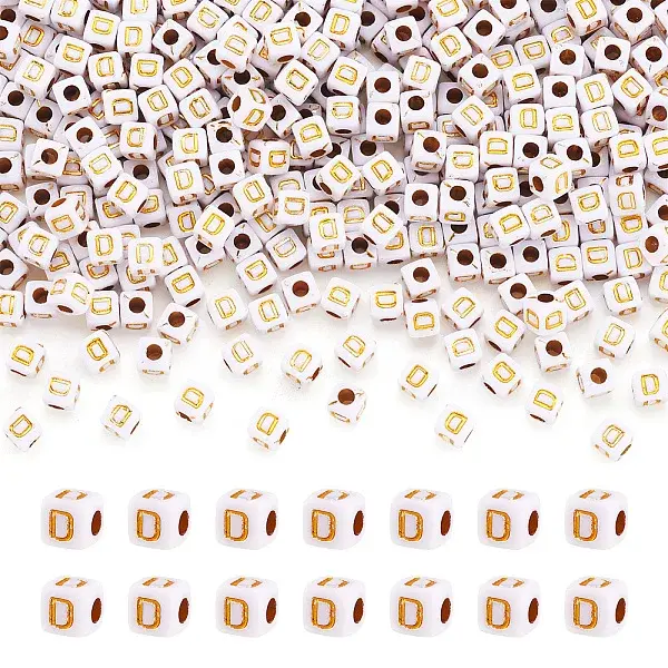Opaque Acrylic Beads