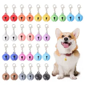 28Pcs 14 Colors Iron Bell Pendant Decoration