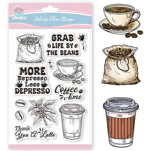 Custom PVC Plastic Clear Stamps