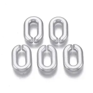 Spray Painted CCB Plastic Linking Rings