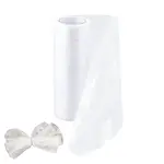 Autumn Theme Maple Leaf Pattern Organza Ribbon