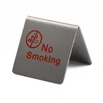 304 Stainless Steel Hotel Resturant Table Warning Signs