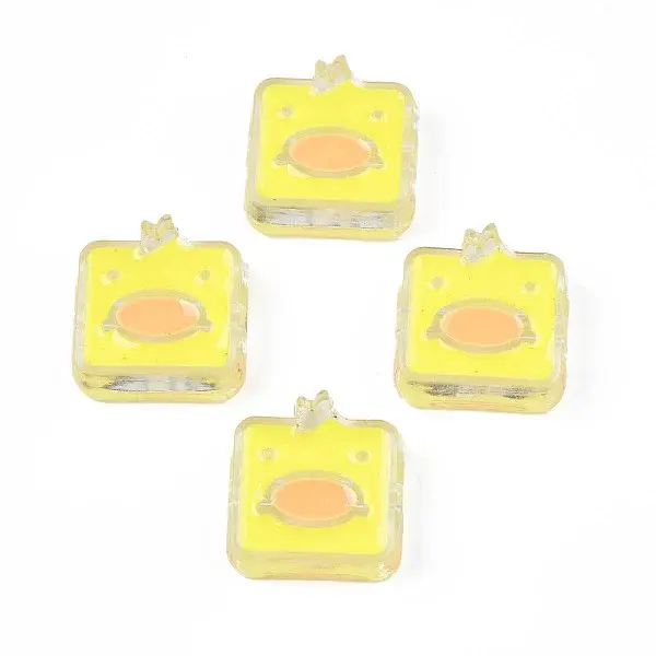 Transparent Acrylic Beads