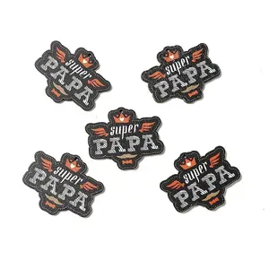 Father's Day Single Face Printed Aspen Wood Pendants