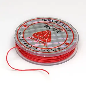 Flat Elastic Crystal String