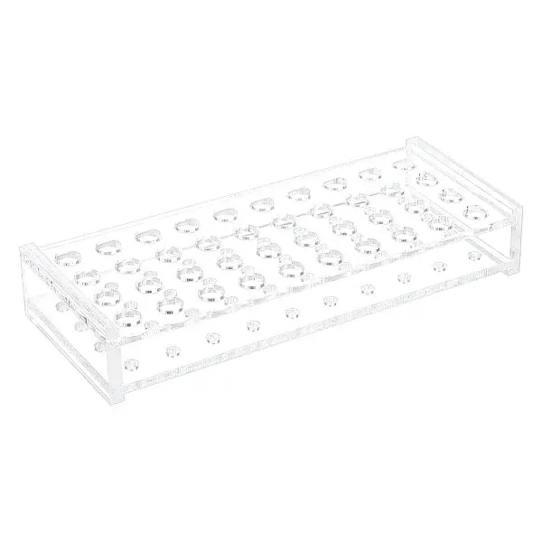 40-Hole 0.5ML Acrylic Laboratory Test Tube Rack