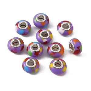 Resin European Beads