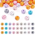 30Pcs Sport Theme Resin Rhinestone Beads