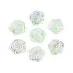 Electroplate Transparent Glass Beads Strands