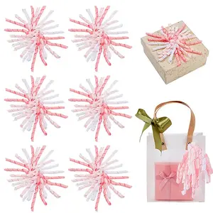 Self-adhesive Polyester Curly Flowers