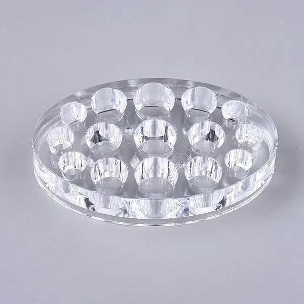 Transparent Plastic Tattoo Ink Cup Holder