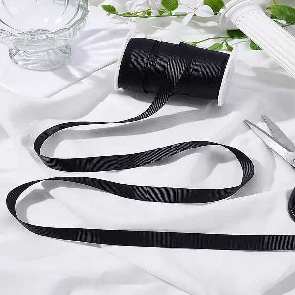 25 Yards High Dense Polyester Grosgrain Ribbons