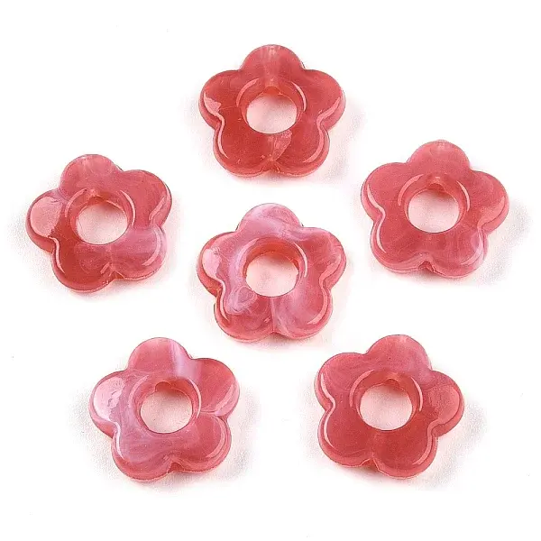 Gradient Color Transparent Acrylic Beads
