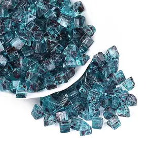 Picasso Transparent Glass Beads