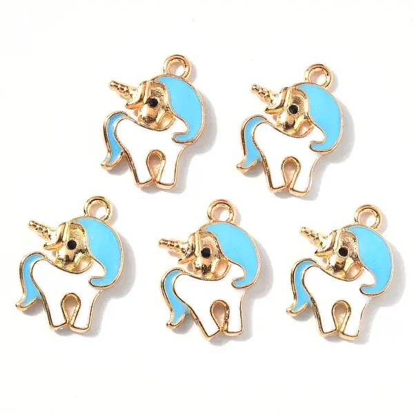 Alloy Enamel Pendants