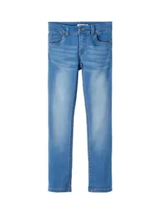 NAME IT Džínsy 'Theo'  modrá denim