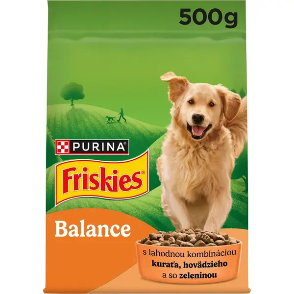 FRISKIES GP 1x500g Balance s kuraťom a pridanou zeleninou