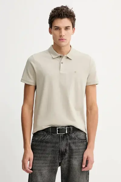 Calvin Klein polo pánské s bavlnou