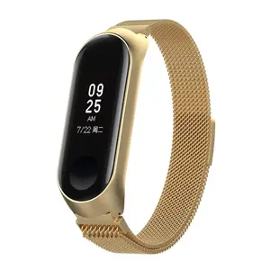BStrap Milanese (Large) remienok na Xiaomi Mi Band 3/4, gold