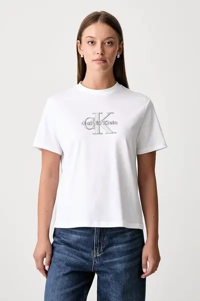 Calvin Klein Jeans tričko dámské bavlněné