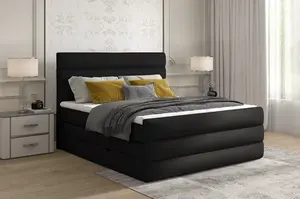 Boxspring Cande Rozměr: 140 x 200 cm, látka: Soft 11
