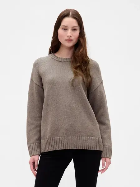 GAP Oversize bavlněný svetr