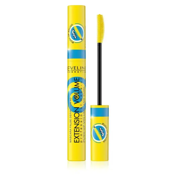 EVELINE COSMETICS Extension Volume řasenka Push Up&Curl 9 ml