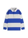 TOMMY HILFIGER Tričko  modrá / červená / biela