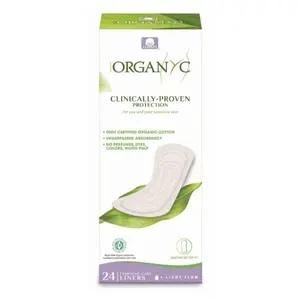 ORGANYC Slipové vložky Light Plus 24 kusů