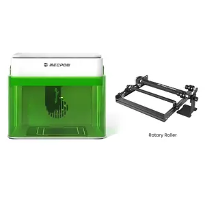 Mecpow M1 FDA Class 1 5W Laser Engraver + Rotary Roller