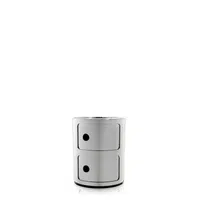 Componibili Metal 2box stříbrná Kartell