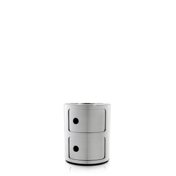 Componibili Metal 2box stříbrná Kartell