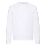 Biała bluza męska Raglan Sweat Fruit of the Loom