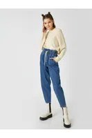 Koton Medium Indigo Women's Jeans, 1 cm 47068 cm.