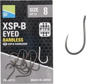 Preston innovations háčiky xsp-b eyed – 10
