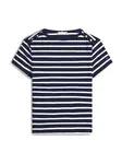 TOMMY HILFIGER Tričko  námornícka modrá / biela