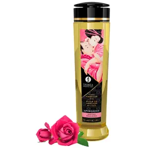 Shunga Aphrodisia masážní olej růže (240 ml)
