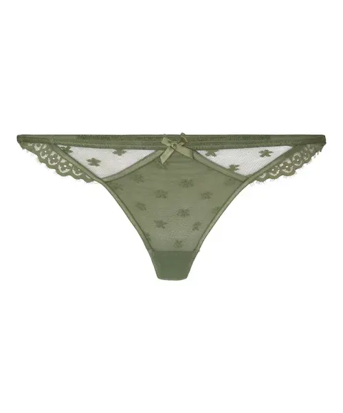 Hunkemöller Tangá 'Valora'  nefritová