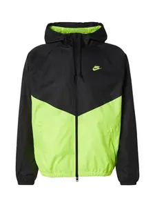 Nike Sportswear Prechodná bunda  limetková / čierna